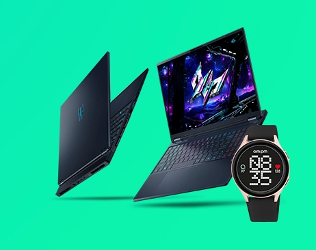 Перше місце – Laptop Predator Helios + smartwatch AM:PM