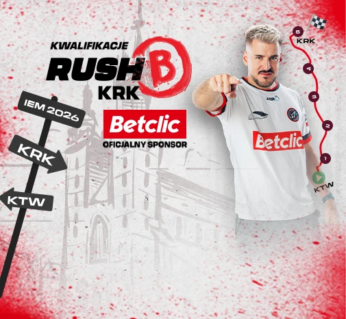 Turniej CS2 Kwalifikacje Rush Krk xTom223